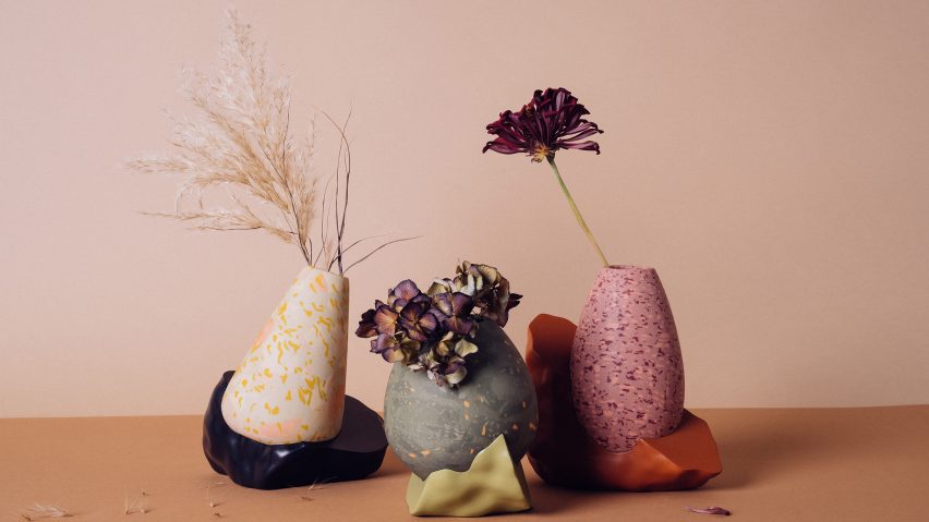 3D Printed Vases by Wang & Söderström